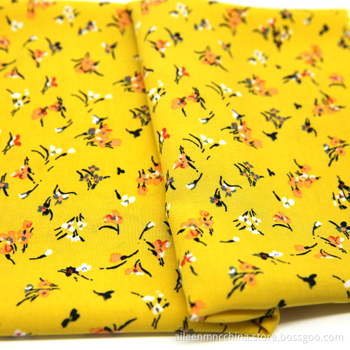 100%viscose challis reactive printed fabric